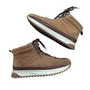 Madewell trainer sneaker boot leather suede women's 9